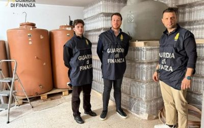 Ad Agrigento chiusa una cantina abusiva, sotto sequestro oltre 8 mila litri di vino