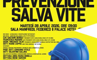 A Enna un convegno sulla sicurezza sul lavoro riunisce istituzioni, tecnici e mondo sanitario, promosso dalla Cassa Scuola Edile 