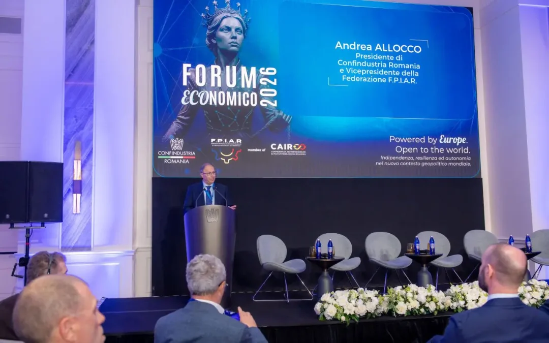 Confindustria Romania e FPIAR, a Bucarest focus per rilancio strategico della Ue