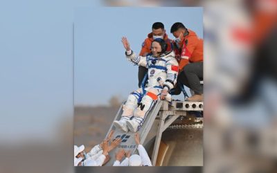 Atterrata in Cina la capsula di rientro della stazione spaziale Shenzhou-22