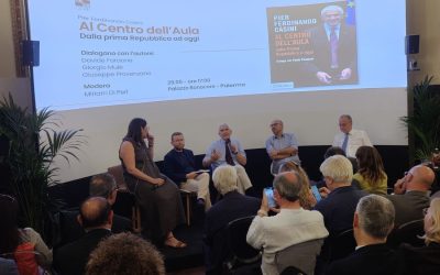 Casini presenta a Palermo il suo ultimo libro ‘Al centro dell’aula. Dalla prima Repubblica a oggi’