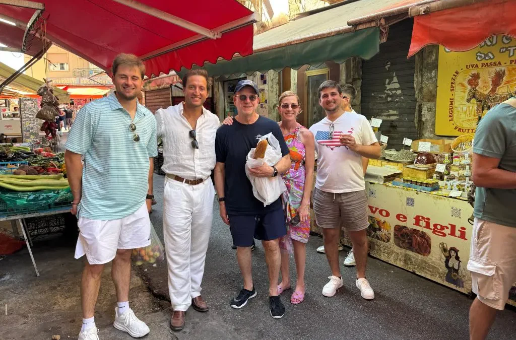 L’Ambasciatore Usa Fertitta a Palermo, un tour della città dal Massimo a Ballarò