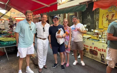L’Ambasciatore Usa Fertitta a Palermo, un tour della città dal Massimo a Ballarò