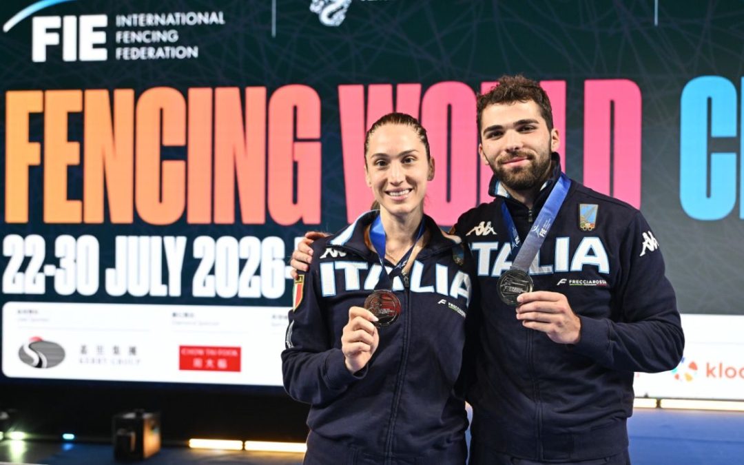 Subito due argenti azzurri ai Mondiali di scherma, Macchi e Rizzi sul podio