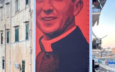 La Fondazione Federico II dedica un murale a Don Puglisi nel quartiere Brancaccio di Palermo