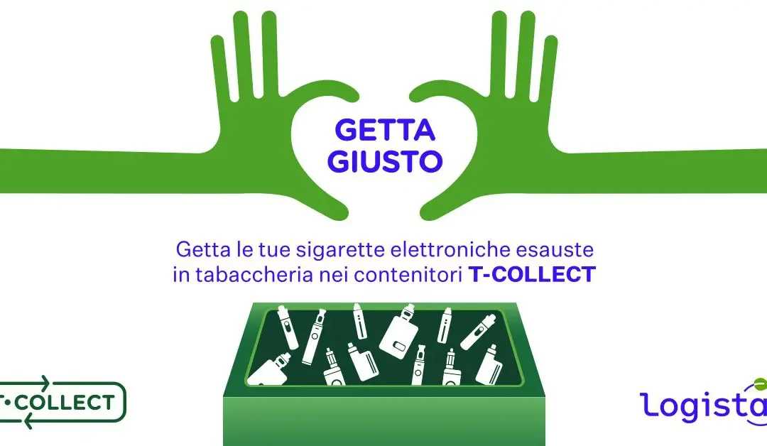 Al via la nuova campagna Logista per lo smaltimento delle sigarette elettroniche