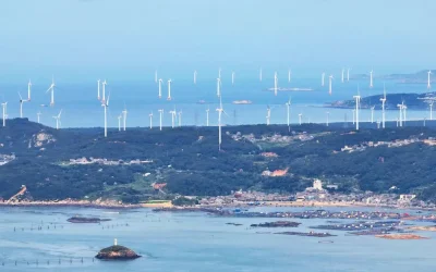 Cina, obiettivo produzione di energia da fonti non fossili al 50% entro il 2030