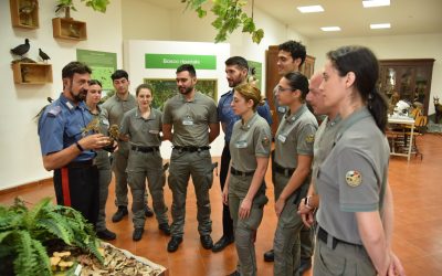 Concluso a Cittaducale il primo corso per agenti del Corpo Forestale della Regione Siciliana, formati 94 allievi