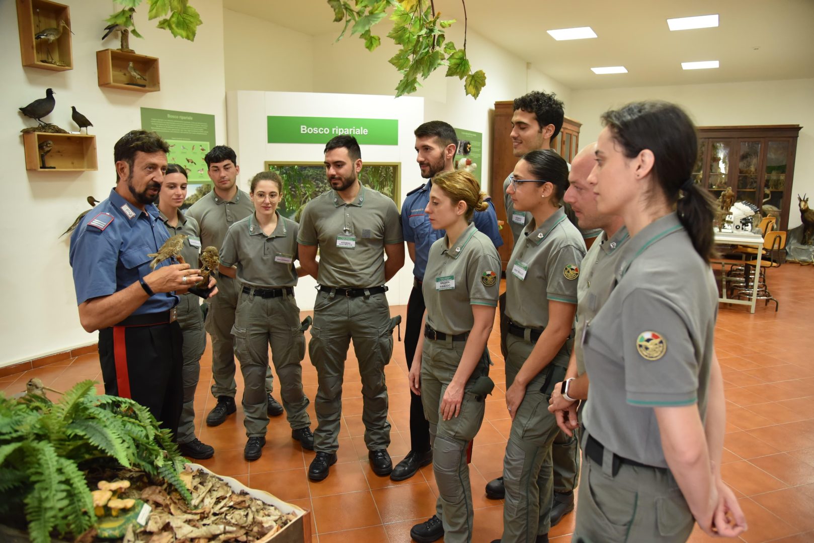 Concluso a Cittaducale il primo corso per agenti del Corpo Forestale della Regione Siciliana, formati 94 allievi