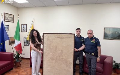 Recuperata a Nicosia una mappa catastale del 1874, era stata sottratta decenni fa da un ufficio pubblico