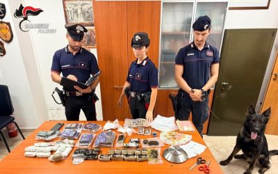 Nove chili di droga nascosta nel freezer, 35enne arrestato a Palermo