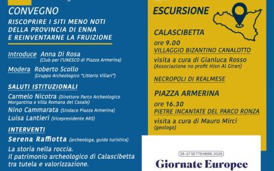 Piazza Armerina, Giornate europee del Patrimonio: alla riscoperta delle Pietre Incantate